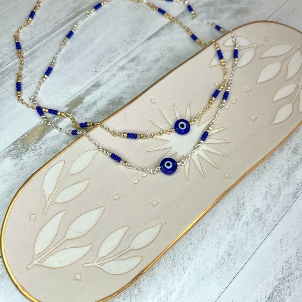 Evil Eye Gold Necklace